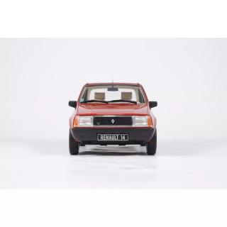 RENAULT 14 TS ROUGE 705 1983 OttO mobile 1:18 Resinemodell (Türen, Motorhaube... nicht zu öffnen!)